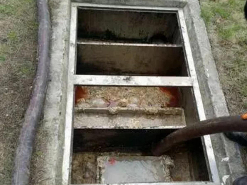 二道江隔油池清理
