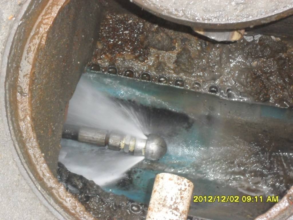 二道江污水管道高压清洗